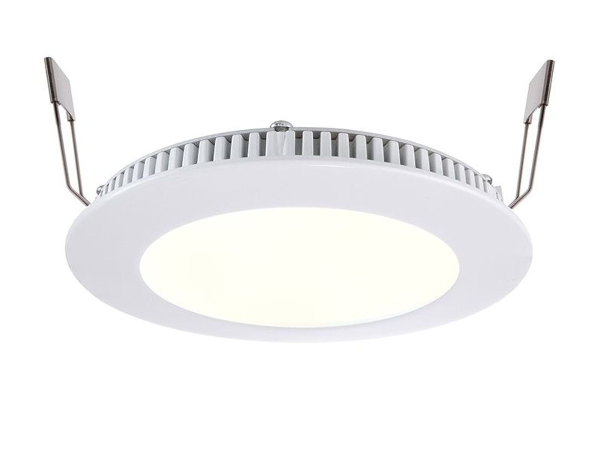 Stilvolle Deckeneinbauleuchte, LED Panel 8, RGB/3000K 24V DC, 8,00 W