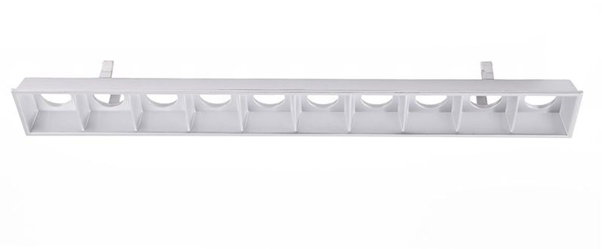 Ceti 10 Reflektor Silber, Länge: 243 mm, Breite: 22 mm, Höhe: 30 mm