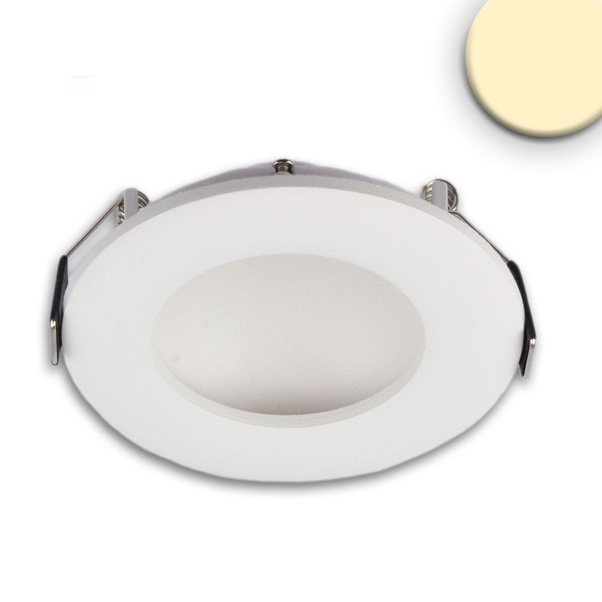 LED Downlight LUNA 8W, weiß, indirektes Licht, warmweiß 2700K 300lm