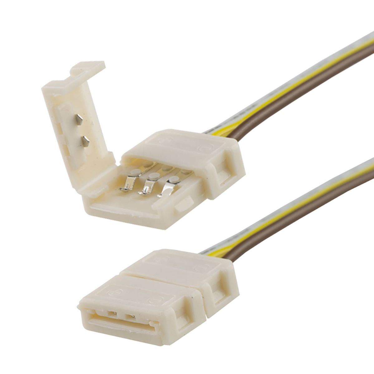 ISOLED C1-310 LED Stripe Clip-Kabelanschluss 3-polig, weiß für Breite 10mm