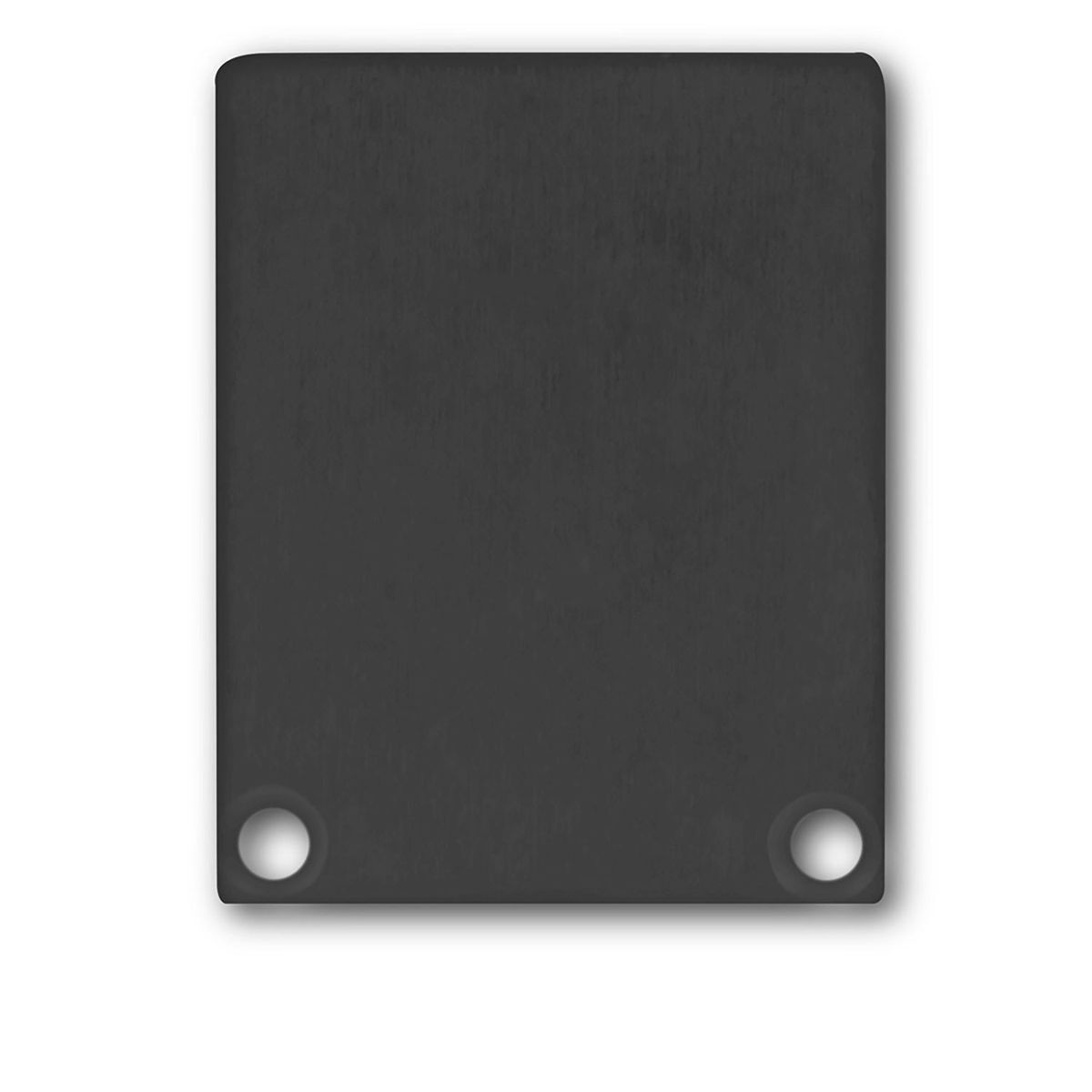 ISOLED Endkappe Alu schwarz für SURF/DIVE24 FLAT mit COVER12 2 STK inkl. Schraube