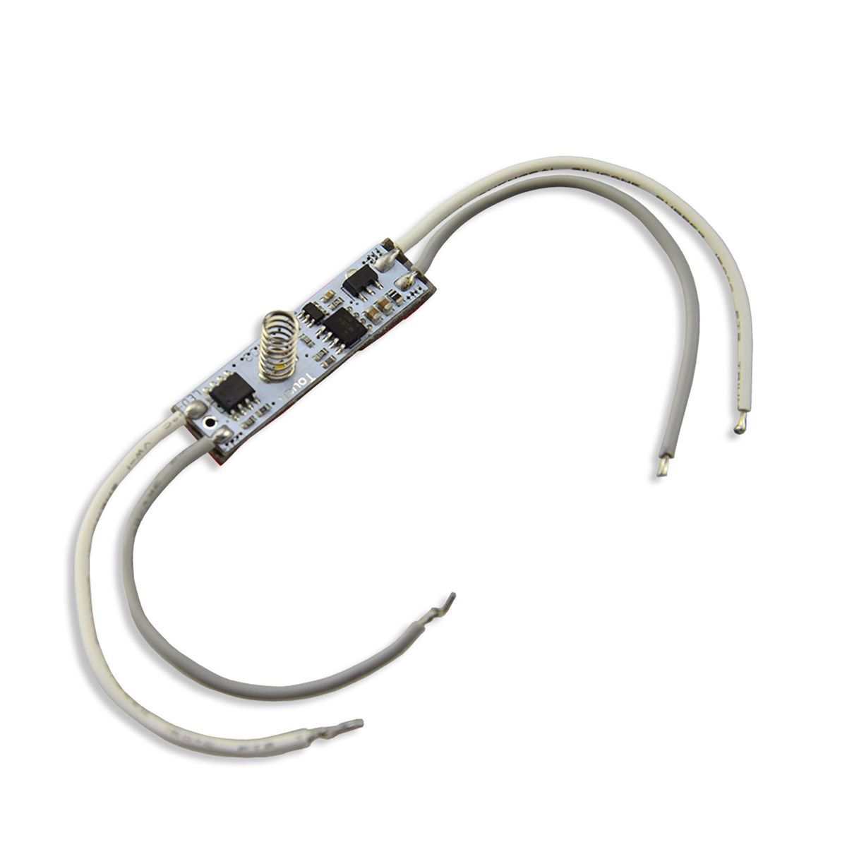 ISOLED Mini-Touch-Dimmer für Profile bis 10mm Höhe, max. 24V/8A