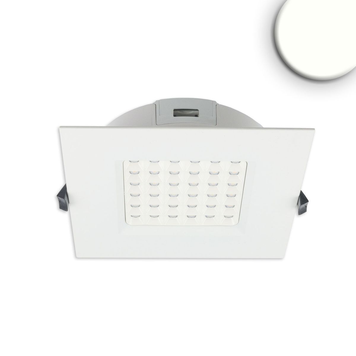Einbau LED-Panel Prism 18W, UGR19, neutralweiß, dimmbar, 4000K, , CRI:82, 2000lm