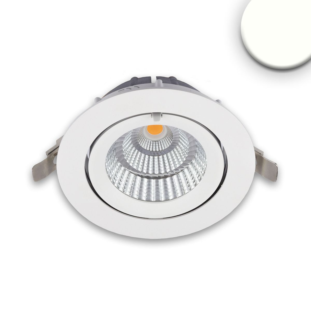 LED Shop Downlight Sphere, 35W, weiß, ausschwenkbar, neutralweiß