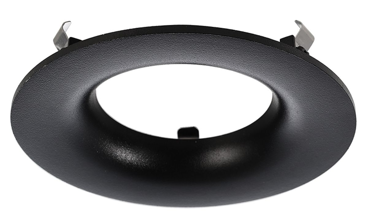 Reflektor Ring Schwarz für Serie Uni II Max Schwarz, HxD= 26x107mm