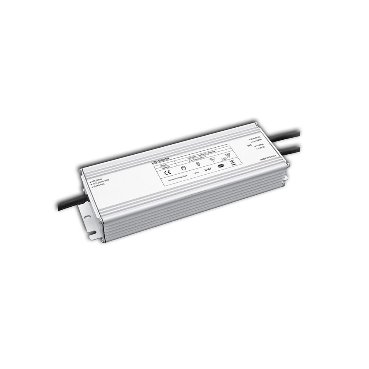 LED Trafo, Transformator, Spannung 48V/DC, 0-250W, 1-10V dimmbar, IP67