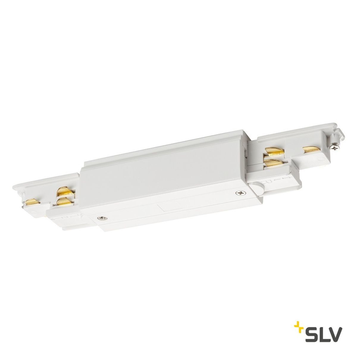 S-TRACK DALI Verbinder mit Einspeisemöglichkeit weiß