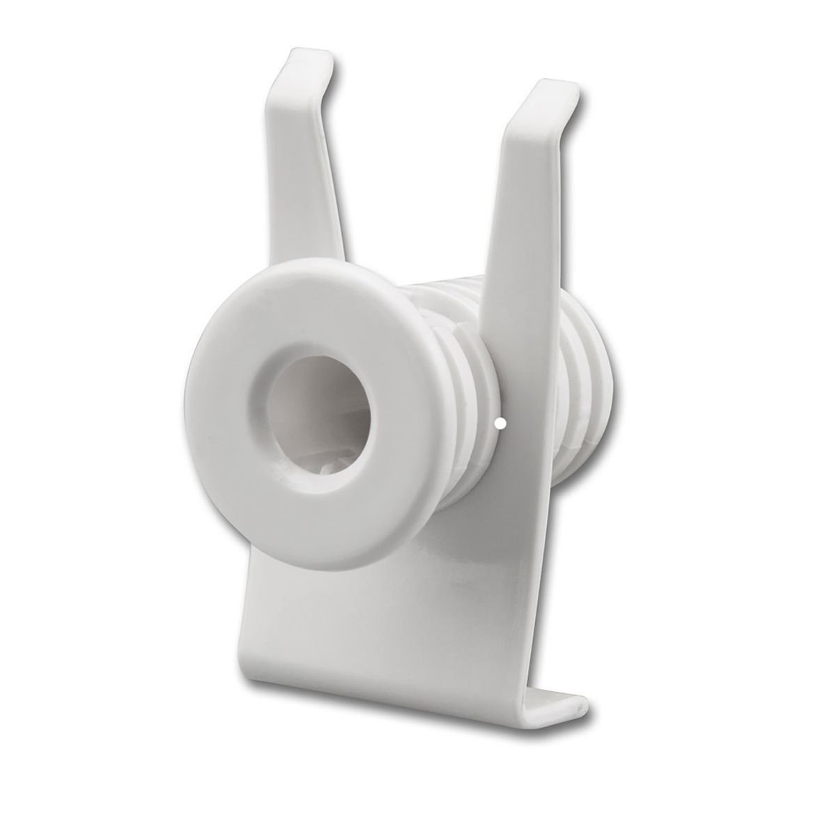 Mini-Plug Anschlussblende mit Zugentlastung für IL113527/IL113546, weiß