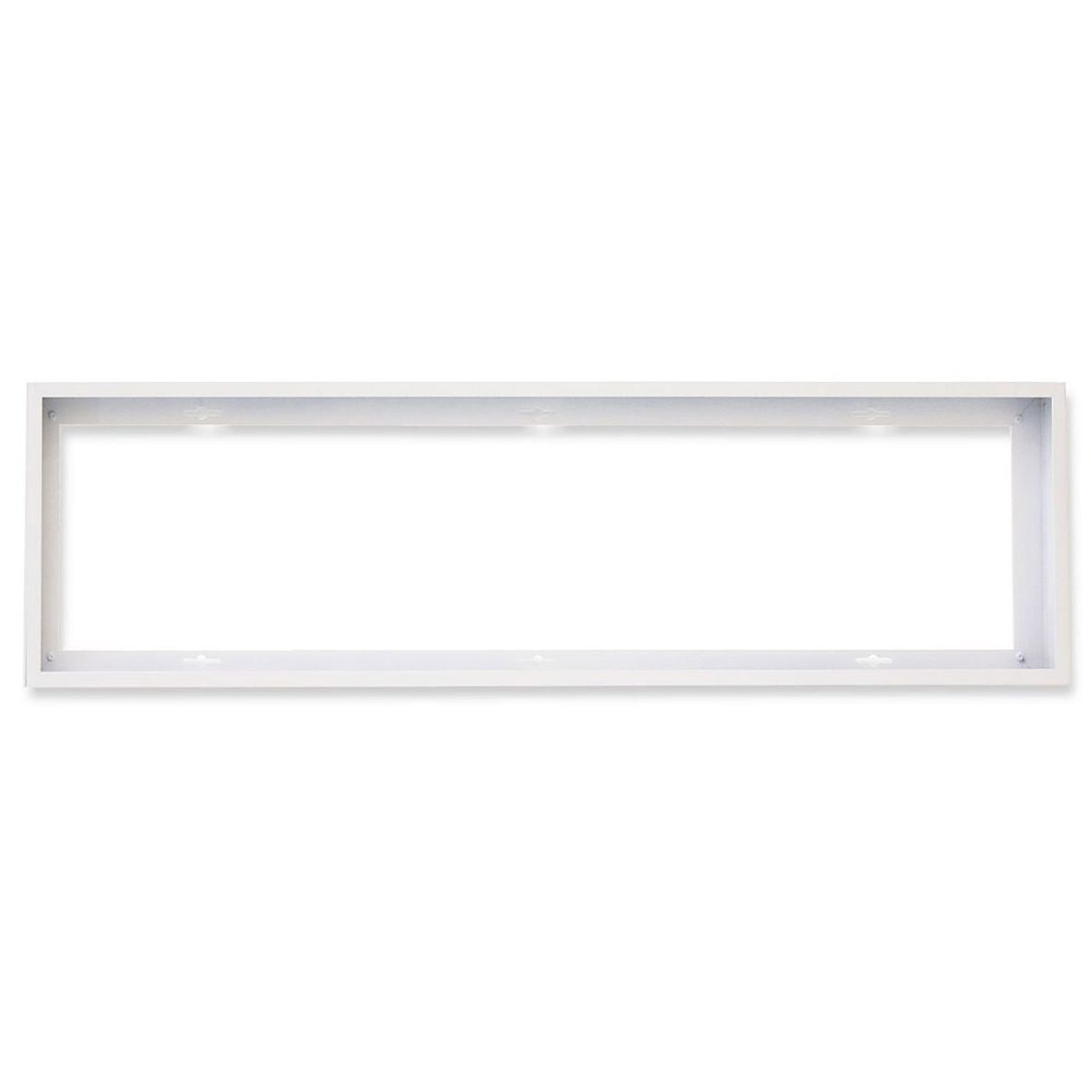 Schnellmontage Aufbaurahmen für Isoled Panels 1200x300, verkehrsweiß RAL9016