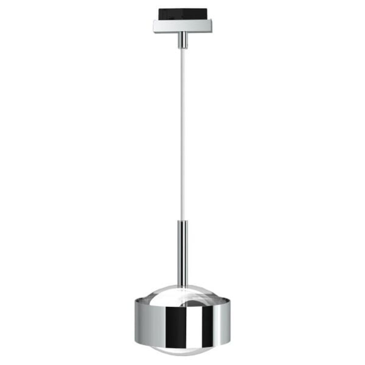 Top Light Puk Maxx Drop - Mini Track, 1800lm, 2700K, 2x12W, nach oben & unten strahlend, Ø 120mm