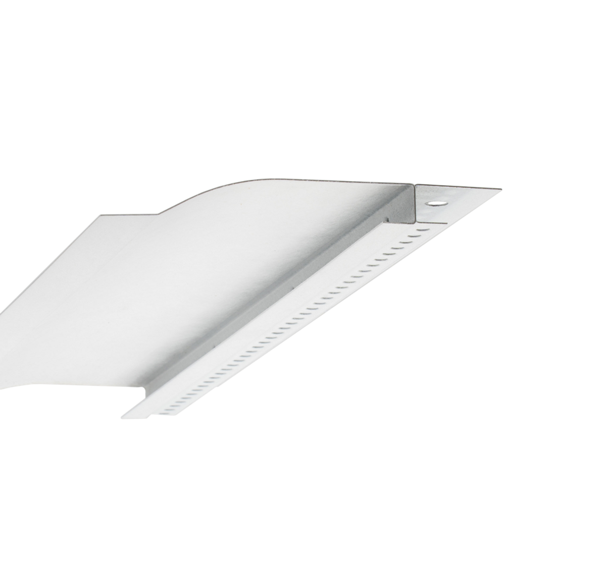 LED-Trockenbauprofil R10-R (Rand) inkl. Grundierung, 200cm, Für max. 12,5mm LED-Streifen