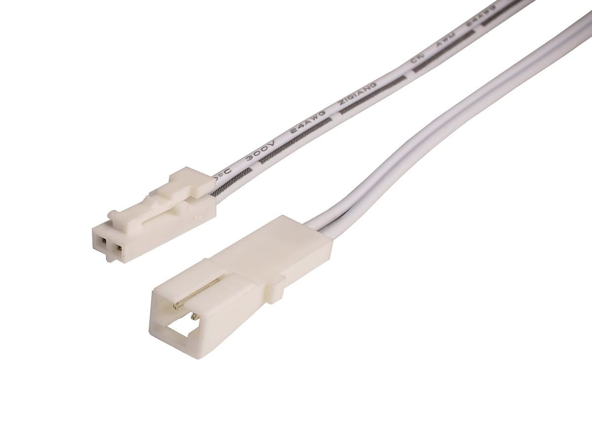 MINI-AMP Verlängerungskabel (Stecker-Buchse) 100cm 12V/24V max. 3A IP20 Länge: 1000 mm