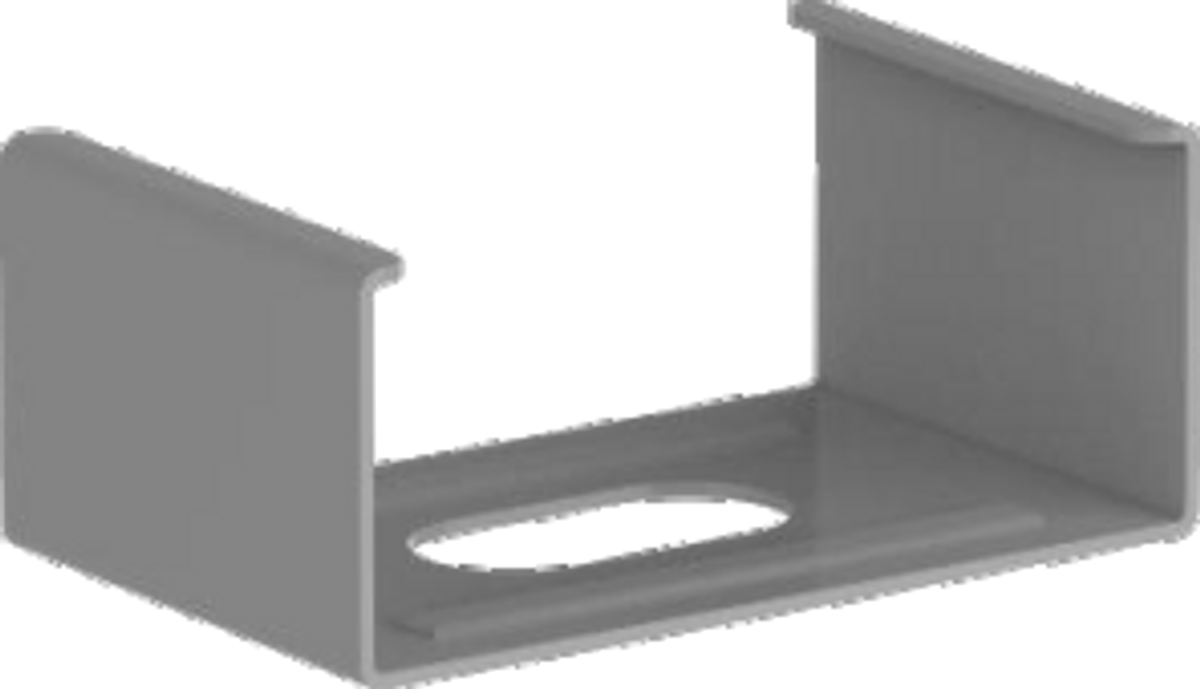 Montagehalter V2A (2 Stück)