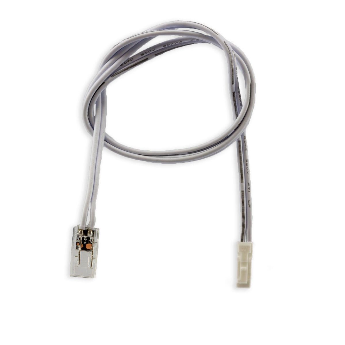 ISOLED MiniAMP male-Stecker zu Clip Kabelanschluss K2-26, 2-polig, für Breite 6mm