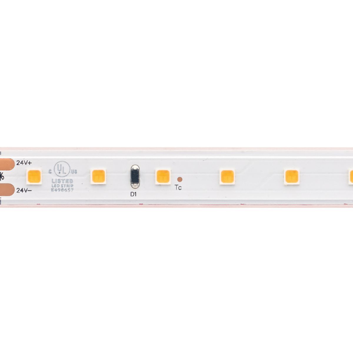 LED-Streifen für Sauna bis 100°C 2700K 24V 4,8W/m 690lm IP65 5m Länge