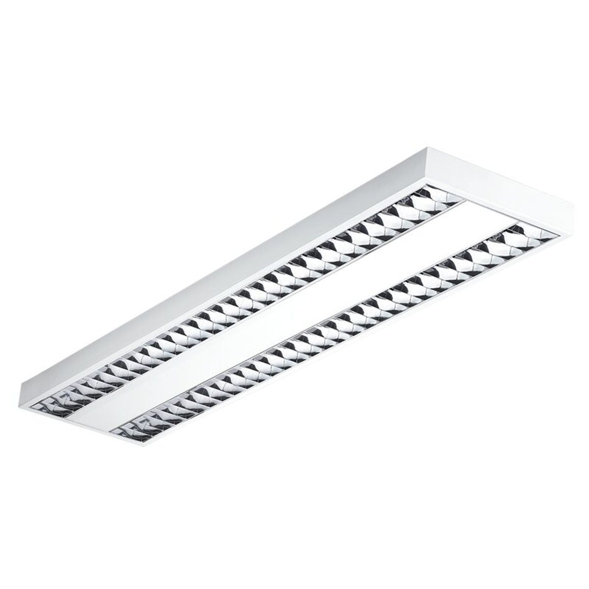DOTLUX LED-Aufbauleuchte GRIDlong 1500x295mm POWERselect 4000K UGR<16