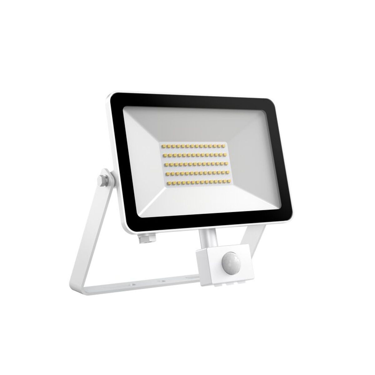 DOTLUX LED-Strahler FLOORslim-sensor 50W 4000K weiß mit Bewegungsmelder PIR
