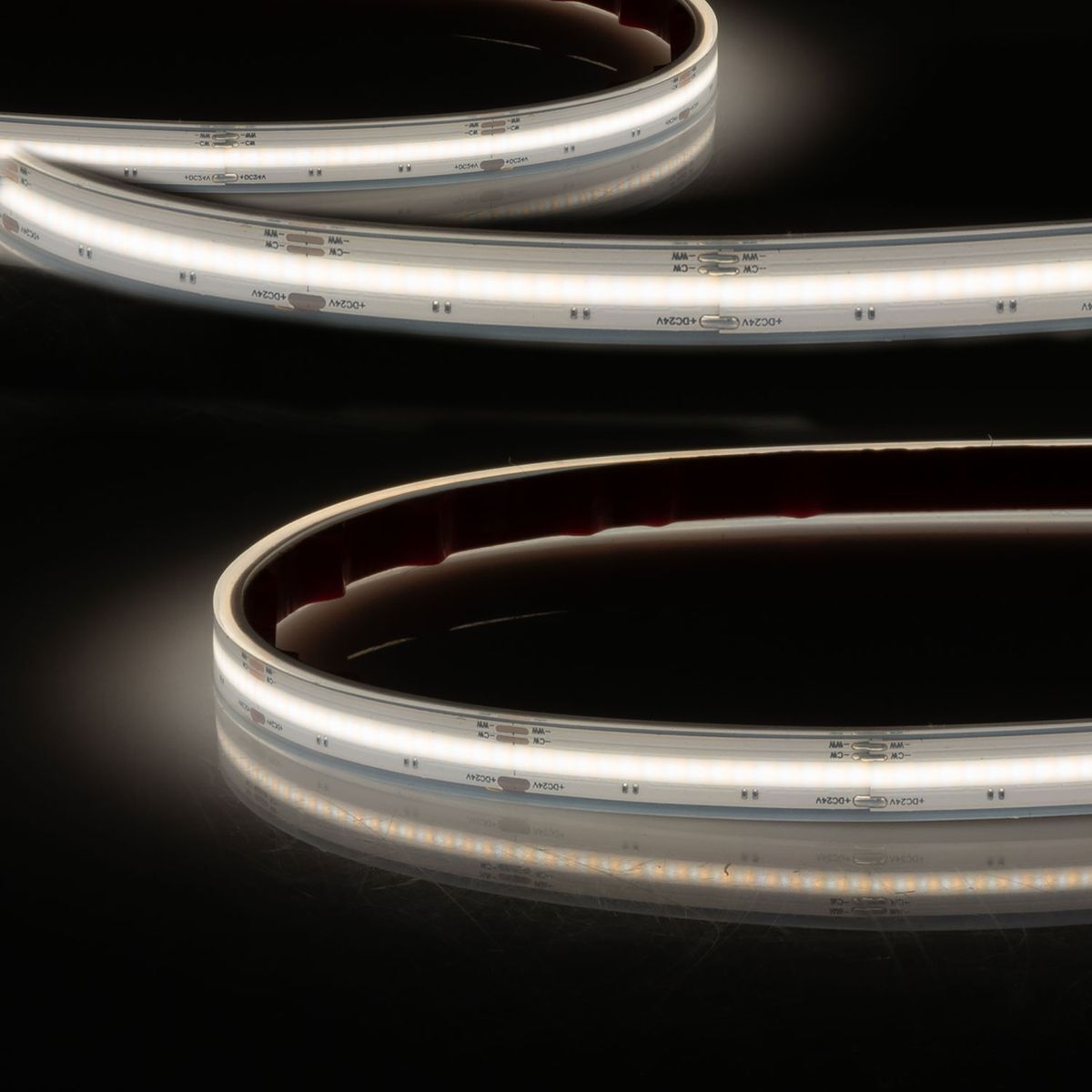LED AQUA COB927/965 CCT Linear Stripe, 24V, 14W/m, IP68, weißdynamisch 2700-6500K
