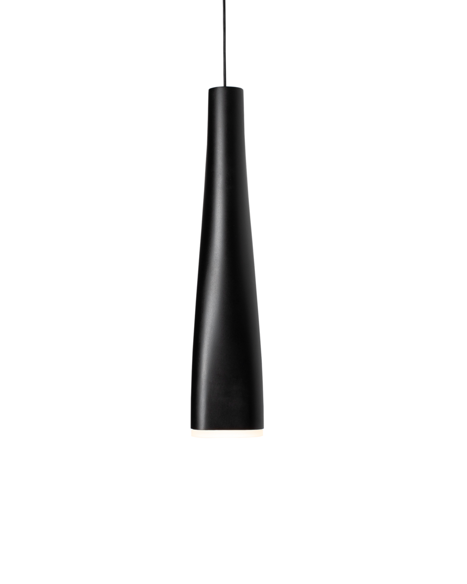 LED Pendelleuchte aus Gips "FIUME VOLARE" 8W, 2700K für 2-Phasen-Stromschienensystem