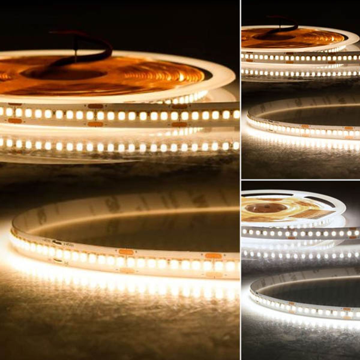 ISOLED LED Stripe 48V High-Bright 5m HEQ 22W/m, einfarbig, bis zu 3100lm/m