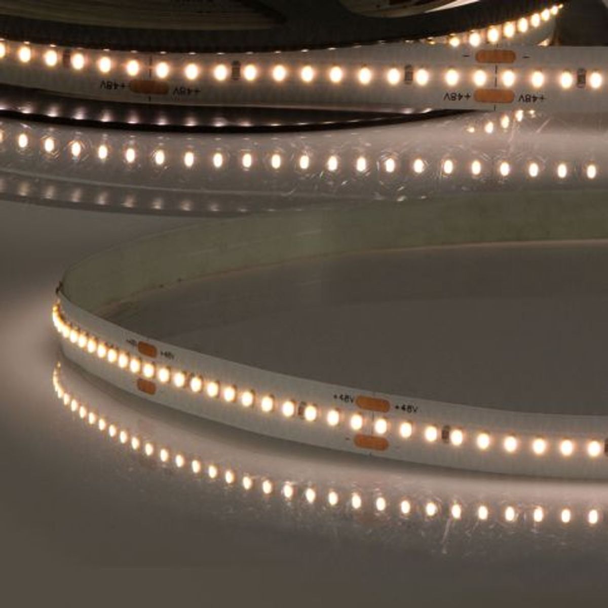 ISOLED 48V LED Stripe Linear CRI90+, 13W/m, IP20, einfarbig, 5m/20m