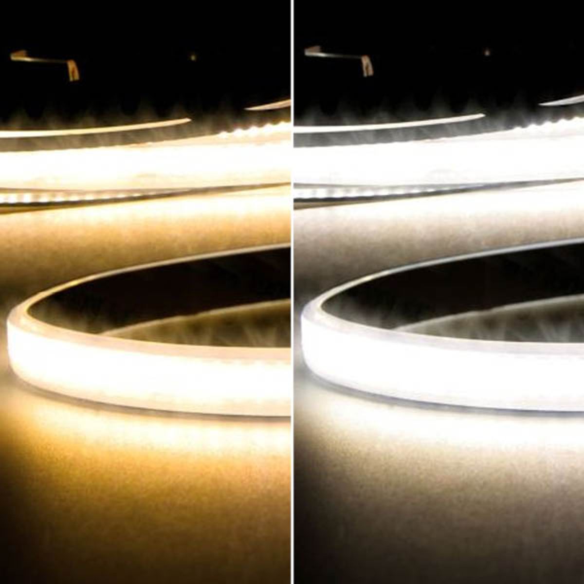 LED Stripe Linear CRI90+ AQUA, 48V, IP68, 13W/m, einfarbig 3000K/4000K, 5m/20m, B:12mm