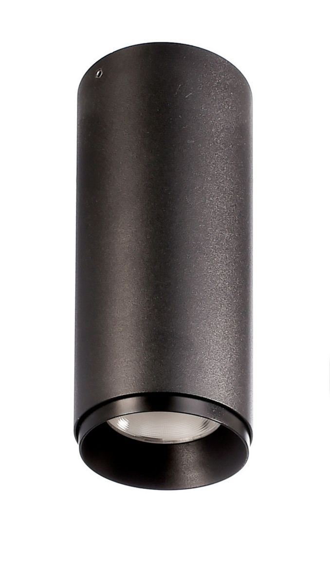 LED Deckenaufbauleuchte LUCEA 6W schwarz, 2700K warmweiß, 800lm Spot CRI/Ra90 dimmbar