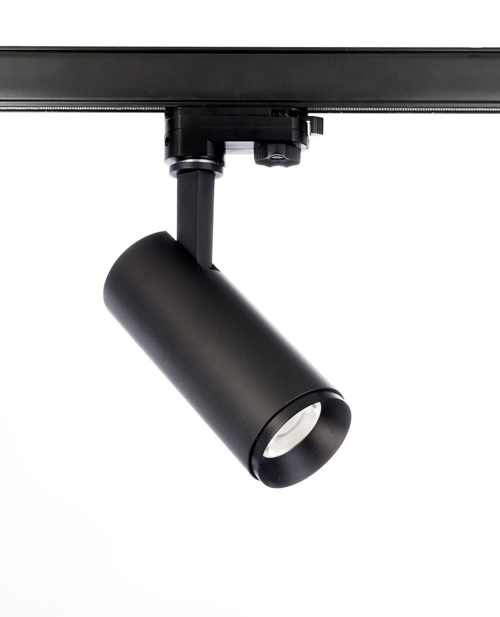 LED 3-Phasen-Strahler LUCEA Tilt 10W Spot schwarz, Dim-to-warm 1800-2700K, 750lm, CRI/Ra90 dimmbar