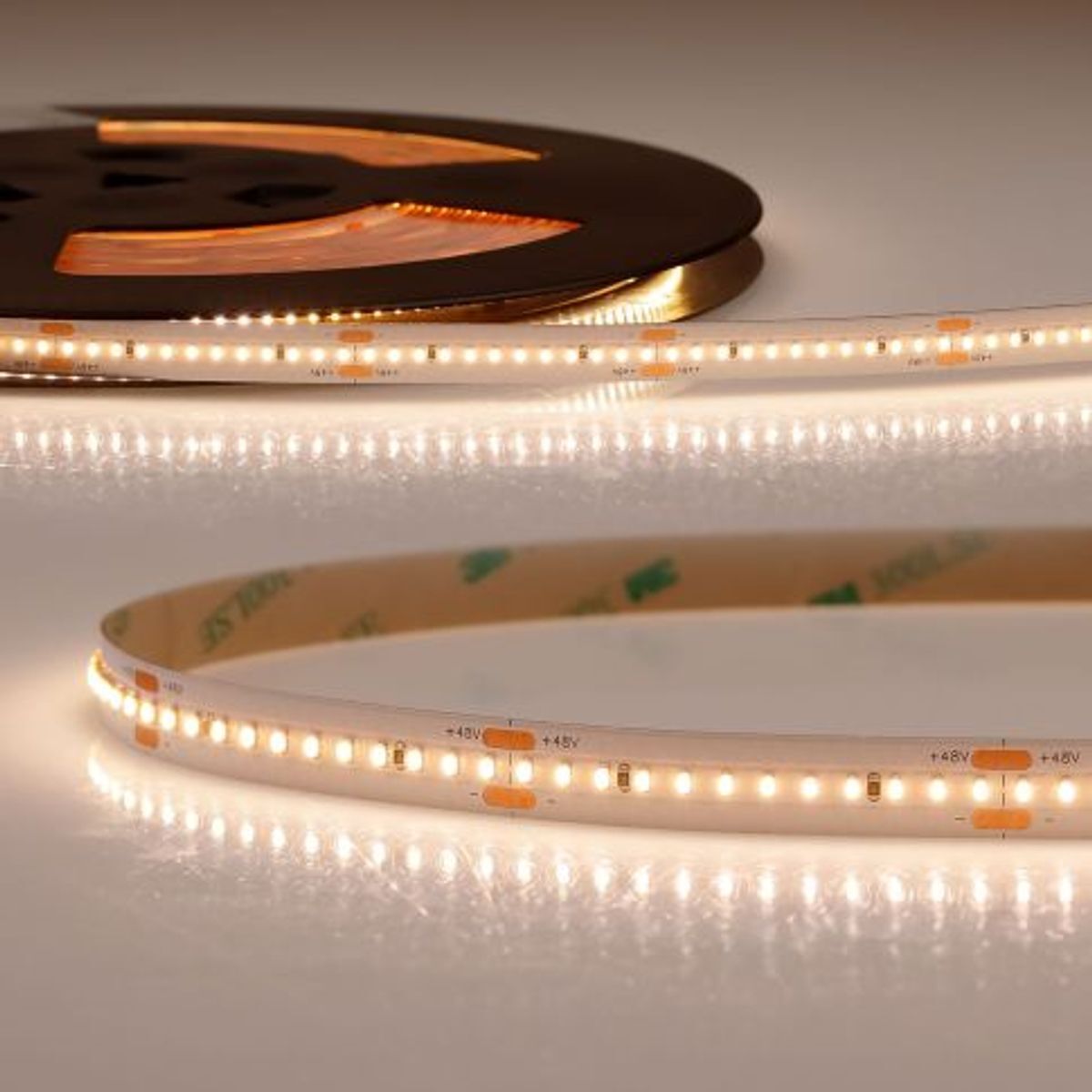 LED CRI927 Linear 48V Flexband, 13W/m, 1100lm/m, 2700K warmweiß, 20m Rolle, 240 LED/m