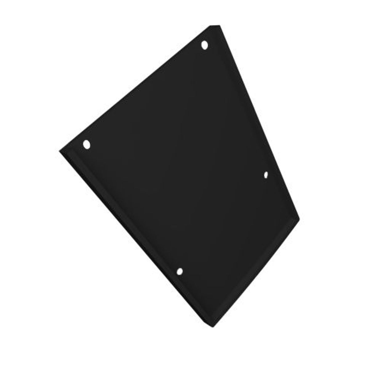 Endkappe EC113 schwarz für LAMP30 V1+V2 mit U-COVER63, 2 Stück, mit Lichtfalle
