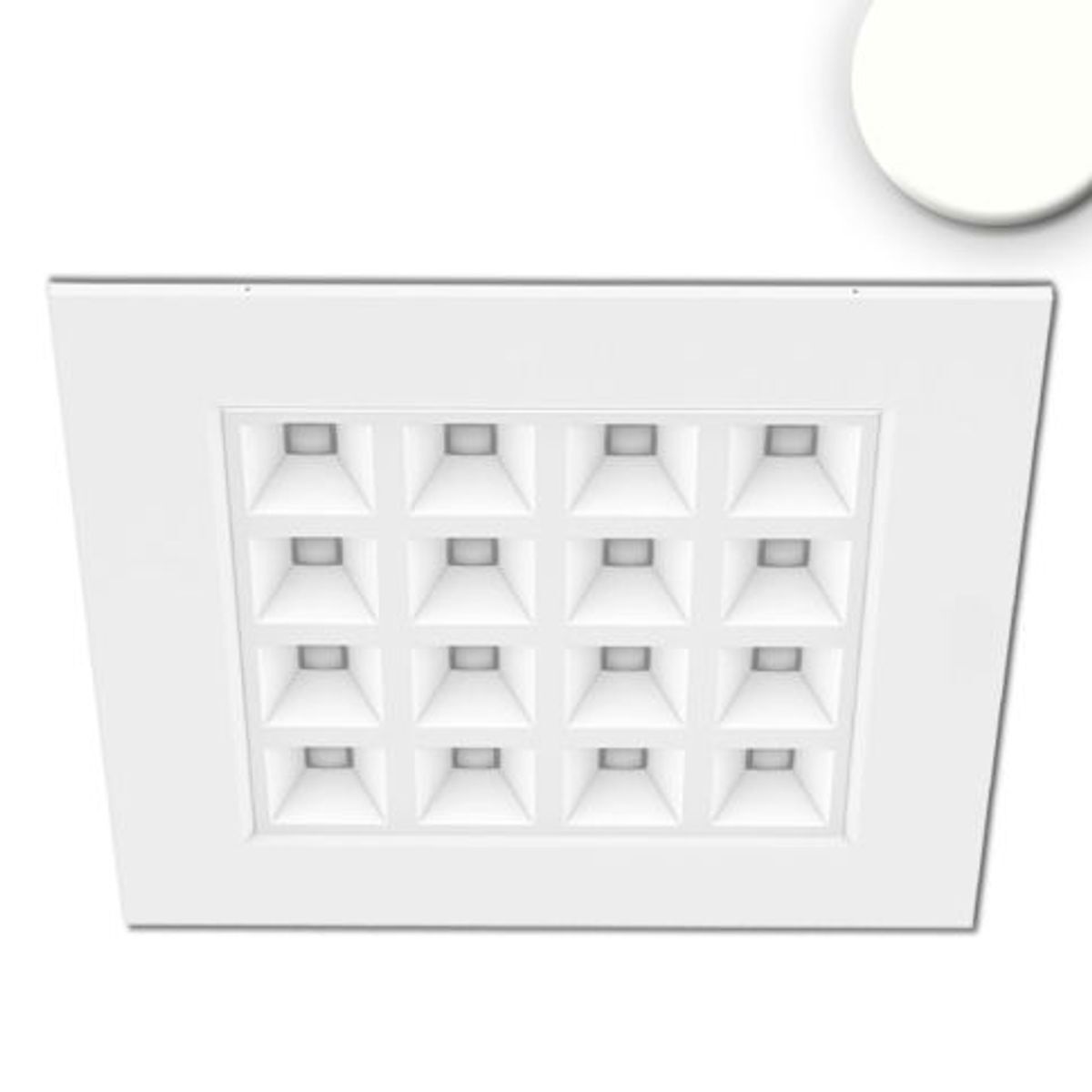 LED Panel Raster Line 625, UGR<16, 36W, 4200lm, 4000K neutralweiß, schalt-/dimmbar 