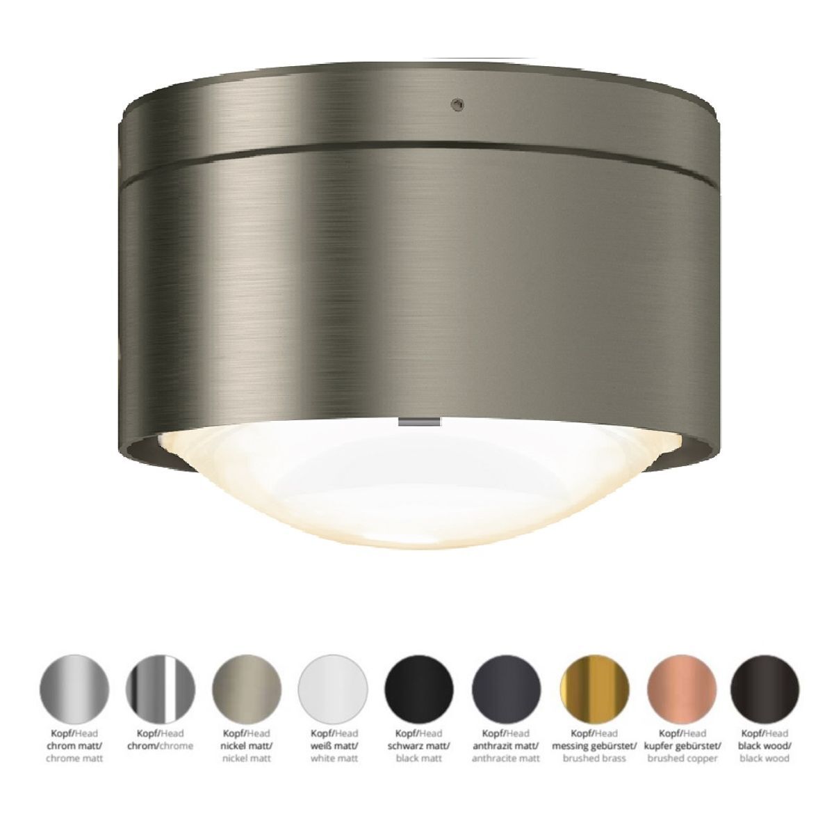 Top Light Puk! 120 Avantgarde One LED Deckenleuchte 10W 831lm dimmbar