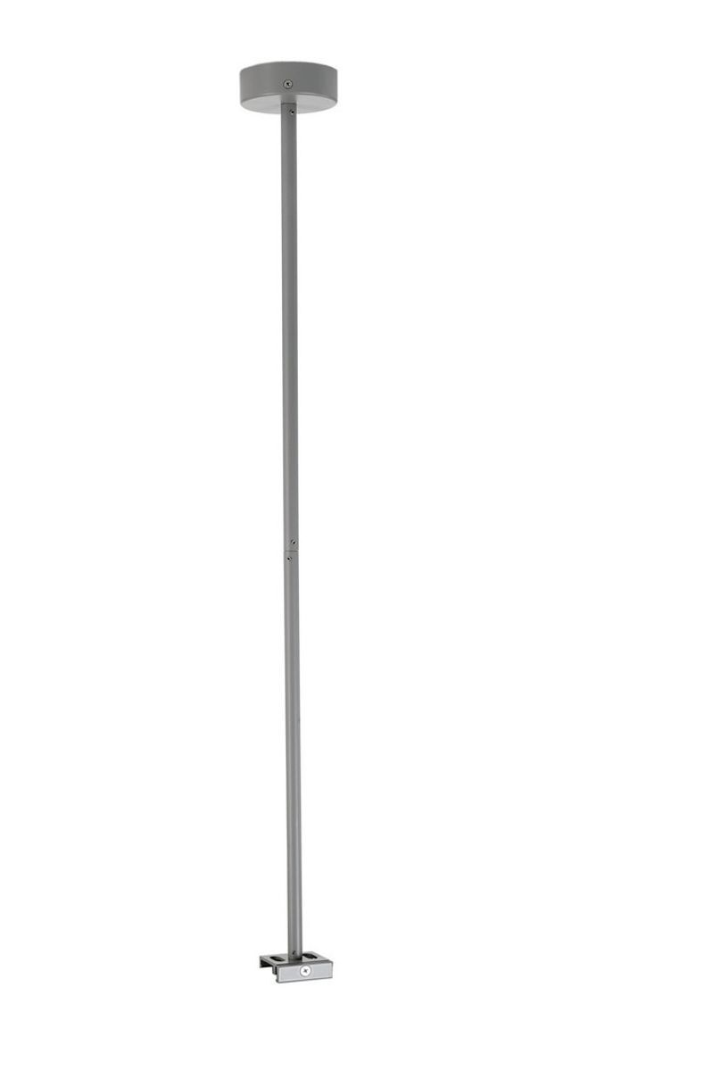 Deckenabhängung starr 635mm für 3-Phasen Aufbauschienensystem D Line/DALI, weiß/schwarz/grau
