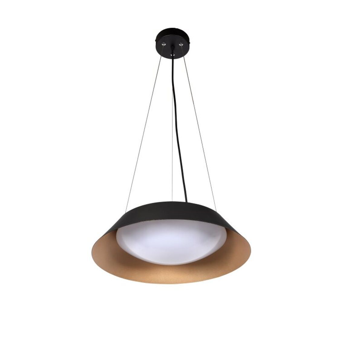 DOTLUX Pendelset für DESIGNreflektor LUNA & SURFACE 1,60m, schwarz