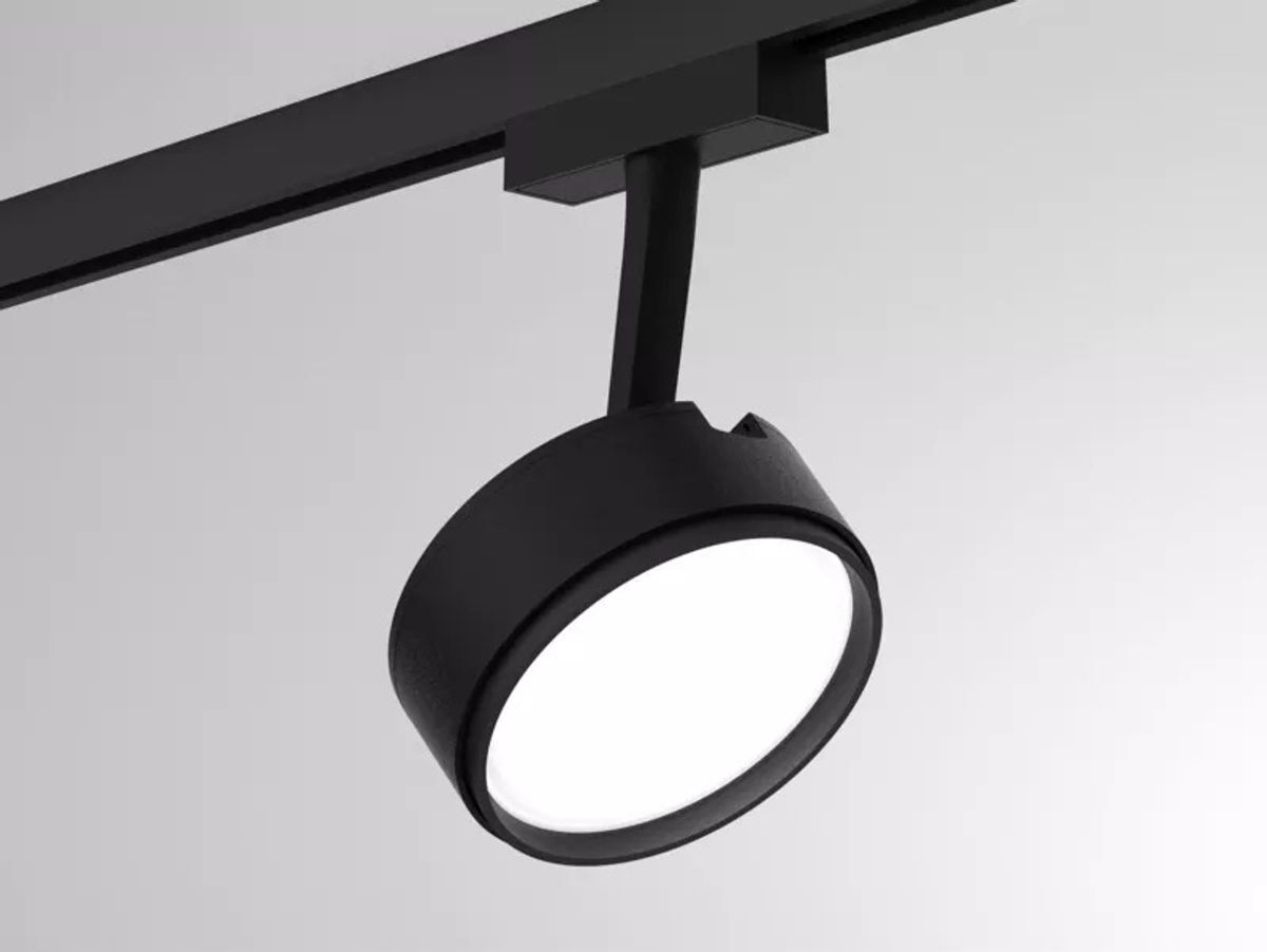 Molto Luce LED 2-Phasenstrahler 10W LITIN 2 VOLARE, 2700K/3000K/4000K, dreh-schwenkbar
