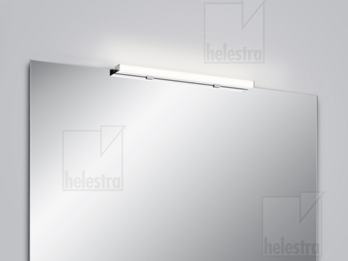 LADO-S schmale LED Spiegel-/Wandleuchte IP44, 60/90/120cm, Acryl, chrom