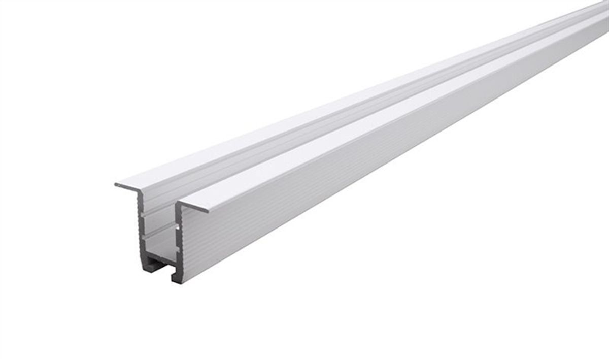 Trockenbau-Profil, Wand-Decke ET-03-10 für 10 - 11,3 mm LED Stripes, Weiß-matt, 2500 mm